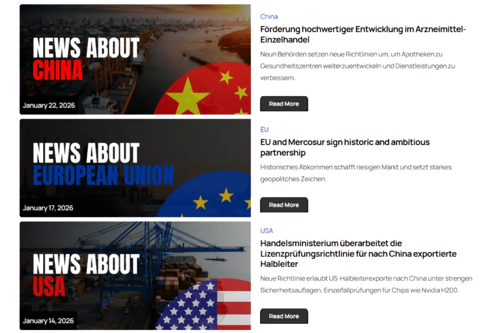 Export Control Alerts Dashboard – AboutExport